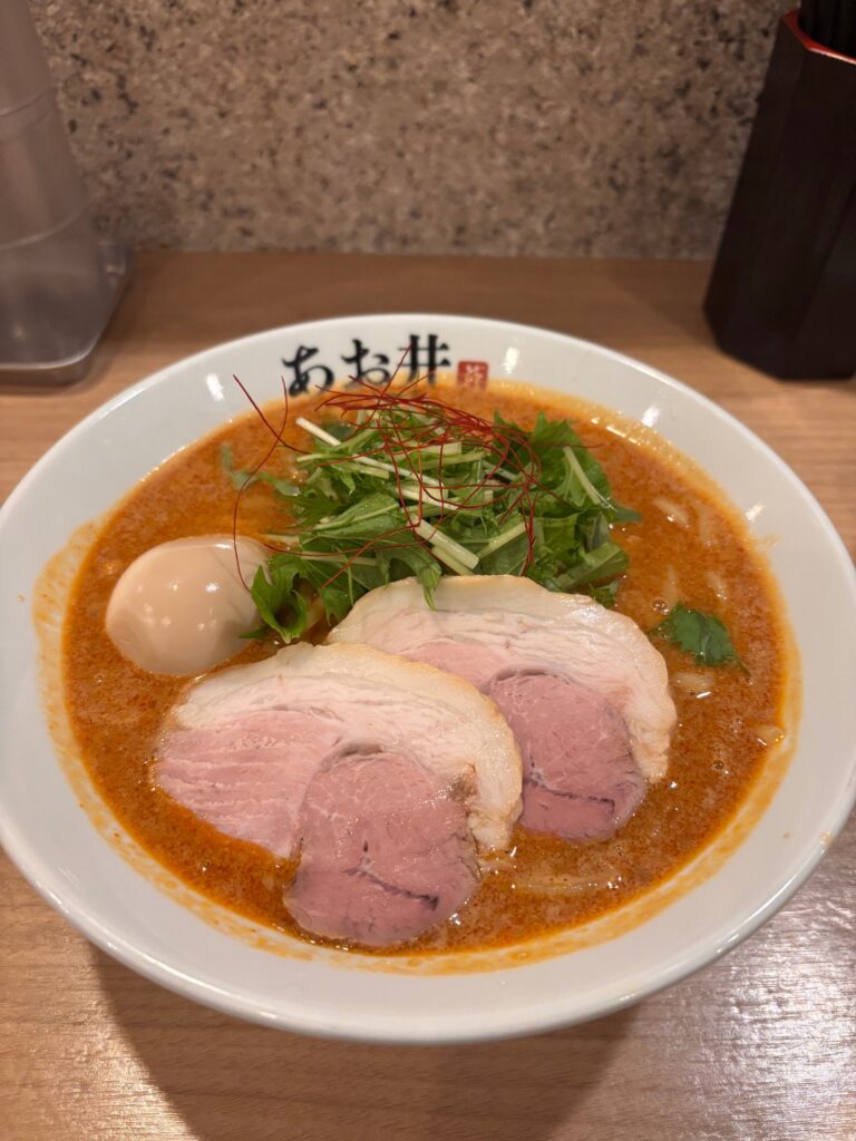 あお井の辛味噌ラーメン